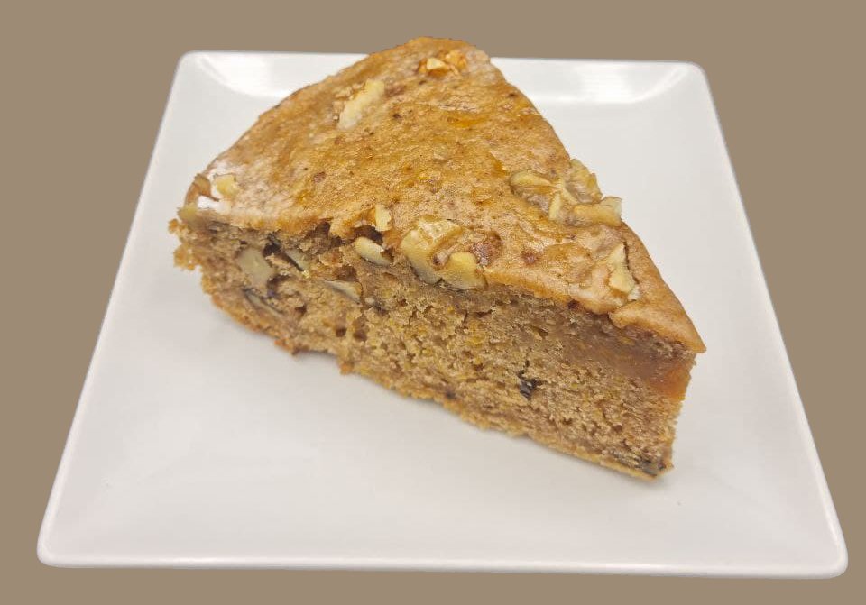 Tarta de Calabaza-Nuez Vegana Casera